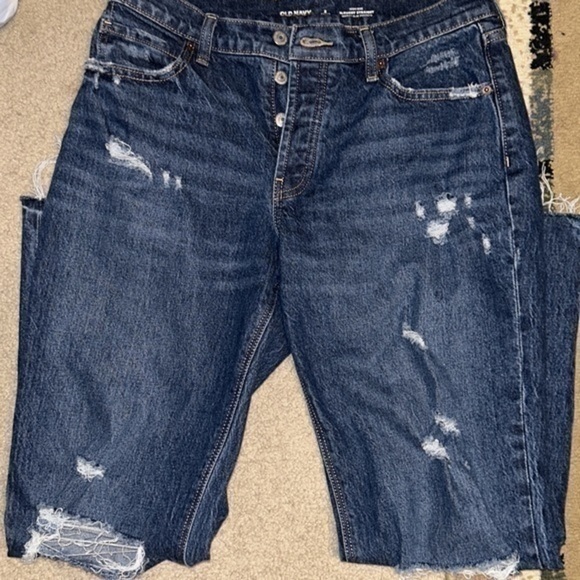 High Rise Slouchy Straight Jeans - 2 - Picture 2 of 6